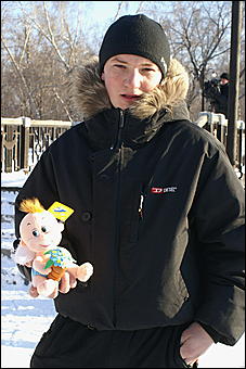 14 февраля 2007 г., Барнаул   В Барнауле появился еще один символ любви