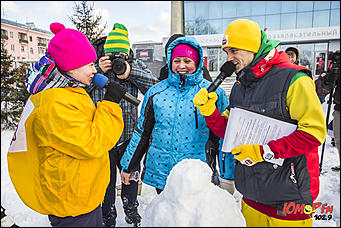 13 январь 2015 г., Барнаул   Фестиваль "102,9 снеговика от Юмор FM Барнаул"