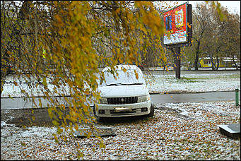 23 октября 2018 г., Барнаул. Екатерина Смолихина   Зимние нотки в осеннем городе: фото первого снега в Барнауле