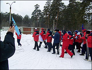 14 марта 2009 г., Барнаул   Спартакиада муниципальных служащих: лыжные гонки
