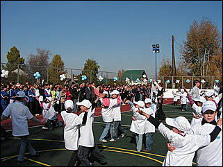 6 октября 2008 г., Тальменка   Открытие новой детской площадки в районном центре Тальменка