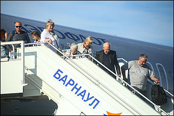 15 августа 2019 г., Барнаул   Фотографы в Барнауле устроили "охоту" на самолеты
