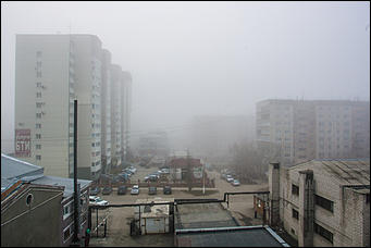 8 апрель 2016 г., Барнаул © Амител Вячеслав Мельников   Барнаул в тумане