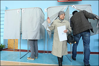 19 марта 2018 г.,Барнаул. Екатерина Смолихина   Как Барнаул выбирал президента России 