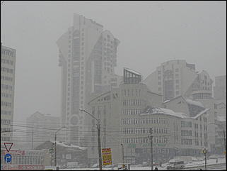 16 апреля 2008 г., Барнаул   Зима вернулась - 2